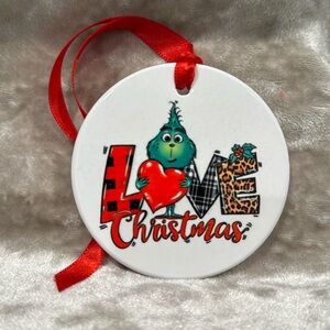 Love Christmas Ornament